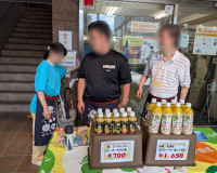 シークヮーサー店頭販売1 シークヮーサー店頭販売1