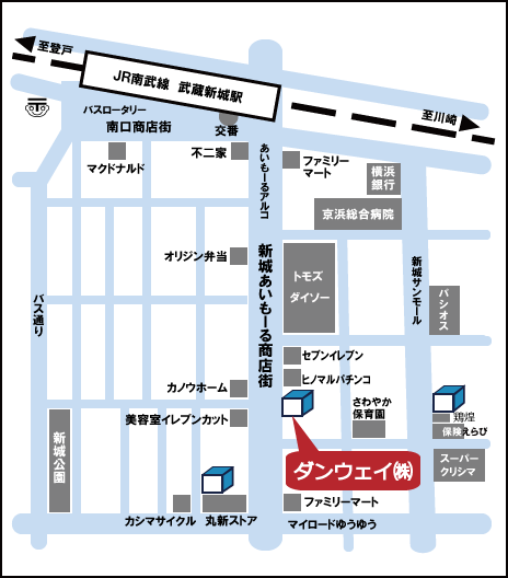 ダンウェイ地図